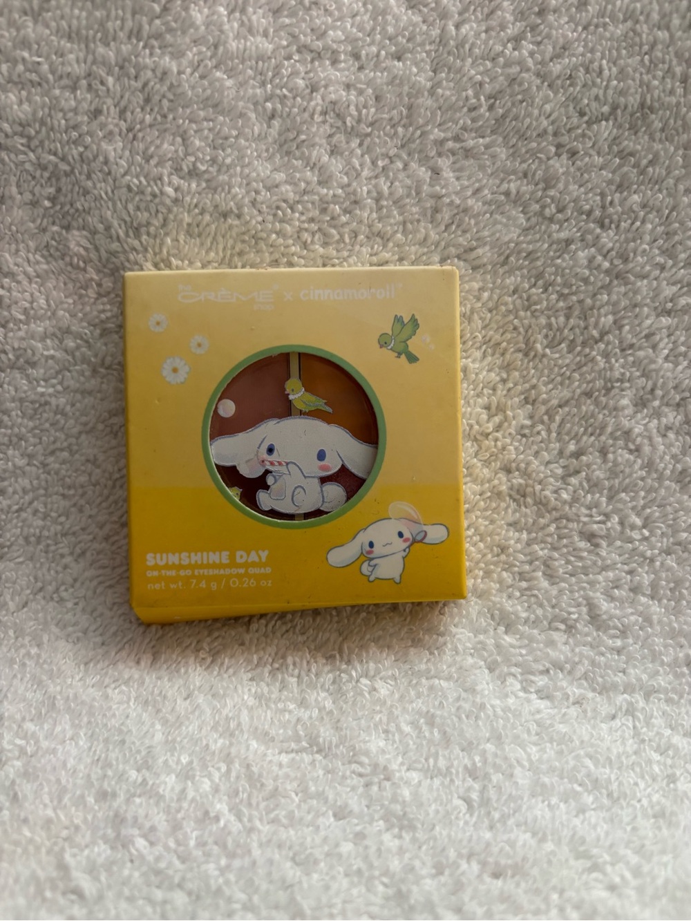 New the crème shop cinnamon roll sunshine day eyeshadow quad palette